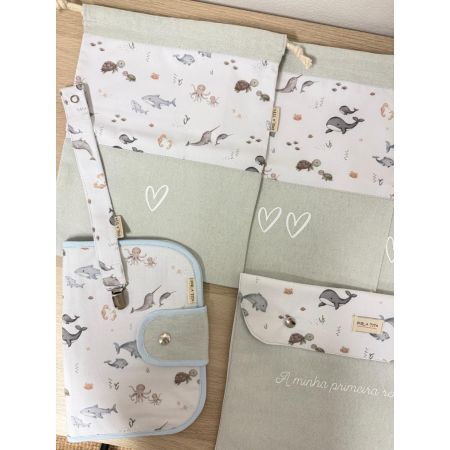 Conjunto 3 Sacos + Bolsa Envelope (2 Padr&otilde;es)