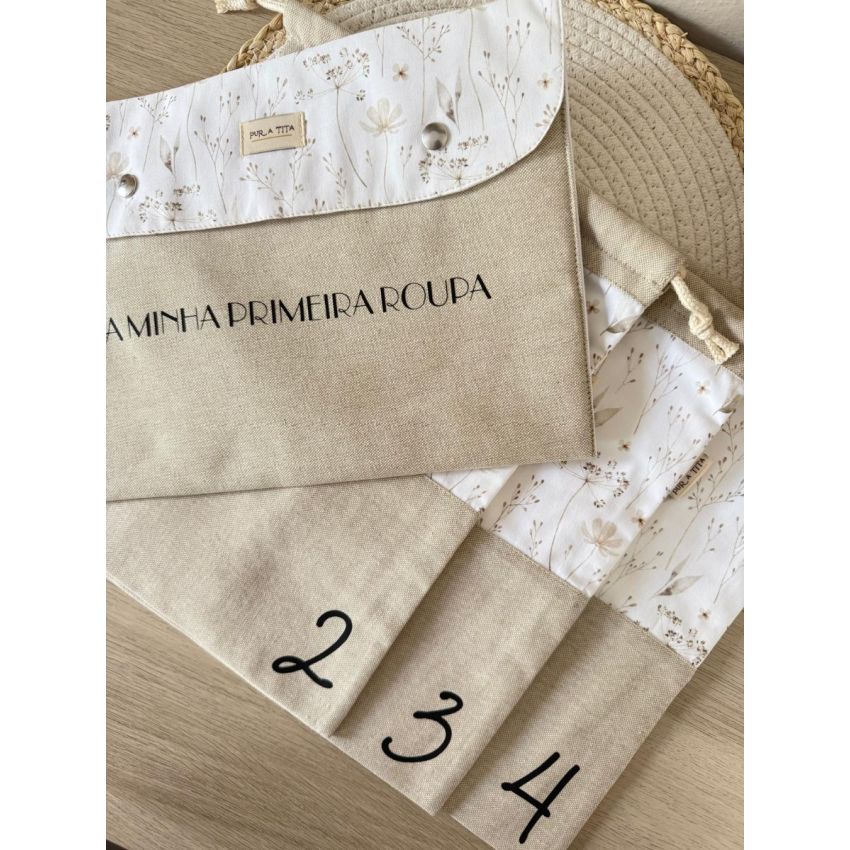 Conjunto 3 Sacos + Bolsa Envelope (2 Padrões)