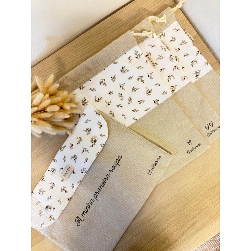 Conjunto 3 Sacos + Bolsa Envelope (2 Padrões)